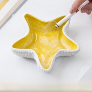 Ashtray Ceramic Large Size Anti-Dust Trendy Living Room Nordic INS Cute Home Decorative Cigarette As