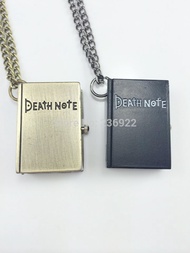 【Fulhouse Fashion items】สร้อยคอนาฬิกาพกรูป Death Note สำหรับผู้ชายและผู้หญิงของแท้จากโรงงาน