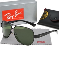 aviator glasses RAYแว่นตากันแดดแบรนด์หรูย้อนยุคสำหรับทั้งหญิงและชายแว่นกันแดดแบรนด์ดีไซเนอร์BAN RAYBAN sunglasses for RAYBEN men original 3378 RAYBAND