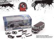 BM CREATION Limited Edition 1:64 Toyota 2015 Hiace KDH200V-Dark PURPLE(RHD)(64B0233)