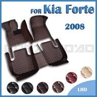 RHD Car Floor Mats For Kia Forte 2008 Custom Auto Foot Pads Automobile Carpet Cover Interior Accesso