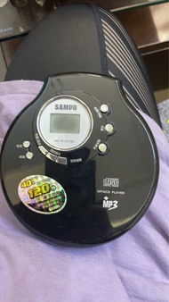 SAMPO CD隨身聽，MP3/CD二用機，沒有電源線