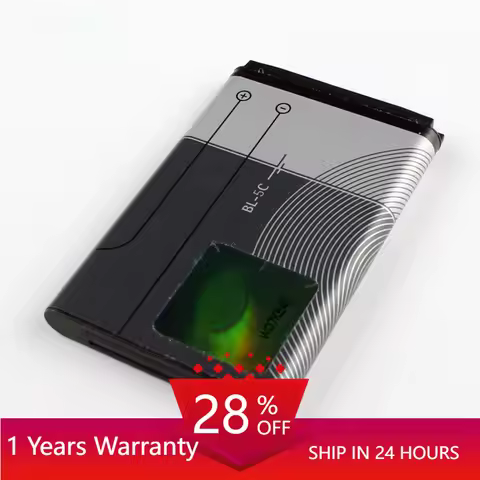 Original BL-5C phone battery for Nokia 1000 1010 1108 1110 1112 1116 E50 E60 N70 6680 2020 6267 BL5C