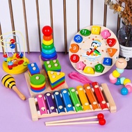 Smart Wooden Educational Toys For Baby 0-3 Years Old Develop Montessori Safe Thinking 婴幼儿童玩具0一3岁宝宝男女早教益智