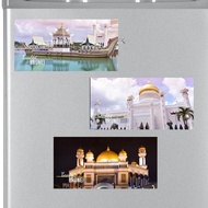 Brunei Souvenir Fridge Magnet Sheet 10 cm x 5 cm