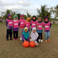 bib netball tadika prasekolah