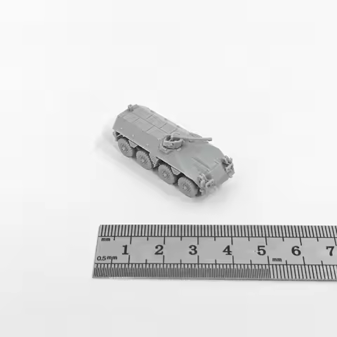 1/144 Scale Dutch DAF YP-408 wheeled APC Model kits
