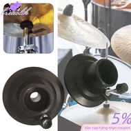 BREAOLIK15 Cymbal Stand Holder  Drum Set Kit Black Rubber Cymbal Stand Holder Tom Cymbal Stand