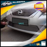 Nissan Almera Lower Aluminium Grill Lower Bumper Grille Gill Insert For Almera (2011-2019) Car Accce