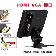 7英寸車載支架8寸10寸小電視高清HDMI液晶屏VGA顯示器BNC監視屏幕