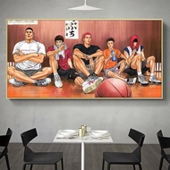 Tranh vải bố trang trí tranh tường-Kawaii Slam Dunk Áp phích tuyệt vời 0813 Poster Đầu Tiên-trang tr