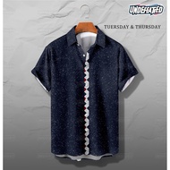 Deped uniform 2026 Sublimation Men's Large Size Teacher's Shirt Casual Men's deped uniform ready to 