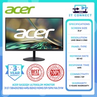 ACER SA322QK UHD 4K Ultraslim Monitor  31.5"/3840X2160/4MS/60HZ/HD MI/DP/SPK/VA 3 Years Warranty