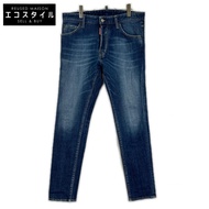 Dsquared2 S74LB1571 靛藍色 COOL GUY JEAN 水洗牛仔褲 48 號 [二手]