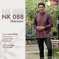 Koko Nibras NK 088 / Koko Nibras Pria / Baju Koko Nibras Terbaru 2022 / Baju Koko Pria 2022 / Koko Pria Terbaru 2022 / Koko Dewasa / Baju Koko Muslim Pria Terbaru 2022 / Baju Koko Nibras Lengan Panjang