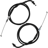 NICHE Push Pull Throttle Cable Set for Honda CB750SC VF700S 17910-KE5-405 17910-MW3-P00 17910-MB0-95