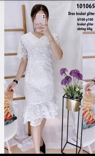Dress Brukat Duyung Cantik/Dress Modern/Dress Kebaya