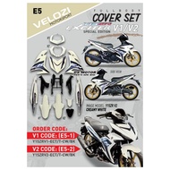 COVER SET Y15ZR V1 / V2 TANAM (EXCITER / EXCITER GP)