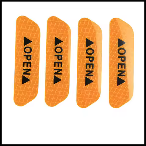 Car Night Reflector Warning Sign Reflective Strip for Kia RIO K3 K4 K5 Magentis Borrego Rio5 Trackst