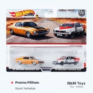 Hot Wheels Premium 2 Pack 73 Holden Monaro 77 Holden Torana A9X
