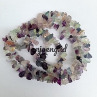 Manik Batu Kerikil Batu Alam Kerikil Pecah Bahan Membuat kerajinan tangan DIy Gelang dan kalung