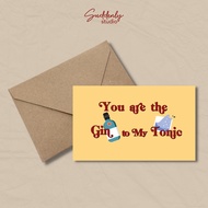 Loved Ones Greeting Card - Valentine's - Gin Tonic - SUDDENLY STUDIO