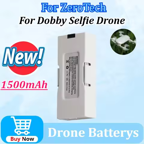 Newly Upgraded 7.6V 1500mAh 11.4Wh High Capacity Lipo Battery Spare Battery Parts for ZeroTech for D