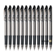 Pentel WOW Retractable Ballpoint Pen 0.7mm BK417-A (Black Ink) 12 PCS/ BOX