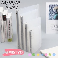 UMISTYDREAMUM9U A4/B5/A5/A6/A7 Notebook Shell Plastic Shell Fashion Refillable Stationery Vintage No