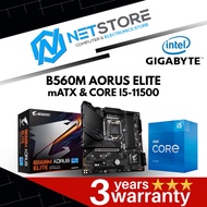 PWP GIGABYTE B560M AORUS ELITE mATX & INTEL CORE I5-11500 PROCESSOR