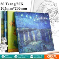 Sketchbook Van Gogh 80 pages watercolor drawing book Xipan sketch book drawing book pencil drawing b