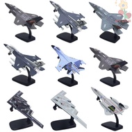 AVUKA Fighter Aircraft Toy, Diecast F16 F22 F35 Aviao Plane Model, Cake Topper Simulation Pullback &