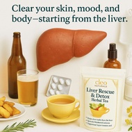 Liver Cleanse Detox Tea | herbal for Bloating, Acne, Fatty Liver, Cleanse, Skin and Hormonal Balance