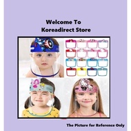 Face Shield Cartoon For Kids Below 12age  Protective Tools Anti-fog/Anti-saliva/Dust-proof Included Frames