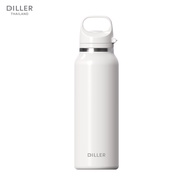 [NEW Arrival ส่งจากไทย] Diller Thermo Flask 500ml กระติกเก็บความร้อน-เย็น ฝาหมุนยกดื่ม สแตนเลส2ชั้น 