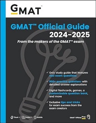 Chulabook|c321|หนังสือ|GMAT OFFICIAL GUIDE 2024-2025: BOOK + ONLINE QUESTION BANK + DIGITAL FLASHCAR