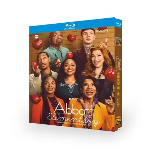 Abbott Elementary Seasons 5 (2026) 3-Disc New Boxed Region Free Blu-ray DVD