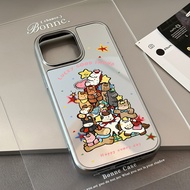 case for iphone xr 11 12 13 14 15 16 pro max plus air back cover year of the horse pattern mirror pa