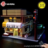 Pencahayaan Blok Bangunan DIY Serasi dengan Double Eagle Cada C61031 Pemandangan Jalan Awal D Set La