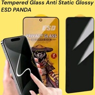 Tempered Glass ESD Panda Anti SPY/Clear Vivo Y70 Y71T Y72 Y72T Y73 Y73S Y74S Y75S Y76 Y77 Y77S Y90 Y