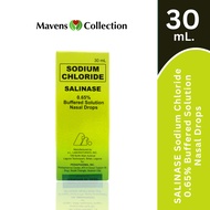 Salinase Sodium Chloride 0.65% Buffered solution NASAL DROP 30ML by Mavens Collection
