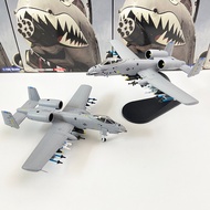 1/100 US Army Flying Tigers A-10A Strike Aircraft A10 Tank Killer Fighter Finished Product Military 