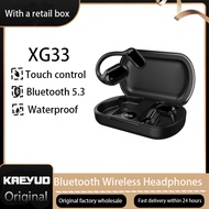 ♥100%Original Product+FREE Shipping♥ New XG33 OWS Bluetooth Earphones Bone Conduction Wireless Headphones HD Stereo Sports Waterproof Earbuds Noise Reduction Headset
