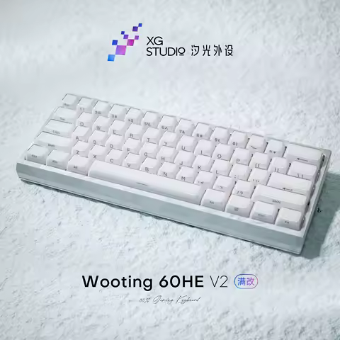 original Wooting 60HE V2 Magnetic switch mechanical keyboard Finished keyboard CLT60 aluminum shell