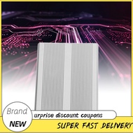 freemarket Eujgoov Matte Silver Aluminium Junction Enclosure Case DIY Accessories for Heat Dissipati