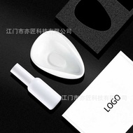 Ceramic Coffee Bean Measuring Plate Scale Bean Dish Coffee Powder Ceramic Bean Dish Powder Receiver 