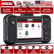 Ancel FX3000 Elite OBD2 Scanner ABS SRS Transmission Engine 4 System Car Scanner Diagnostic Tool Wit