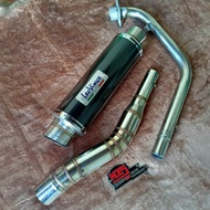 Racing exhaust leovince gp corsa motor Vixion R15 Byson Xabre CBR 150R CB 150R Verza Sonic Supra GTR