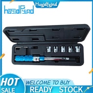 7PCS Drive Click Torque Wrench Set 2-10 NM Spoke Torque Wrench Steel Torque Wrench Set 2-10 NM with 