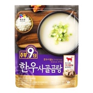 Mokwoochon housewife 9-stage Korean beef bone soup 450g/room temperature 3 additive-free sterilized product domestic beef bone home-cooked meal instant retort alone meal